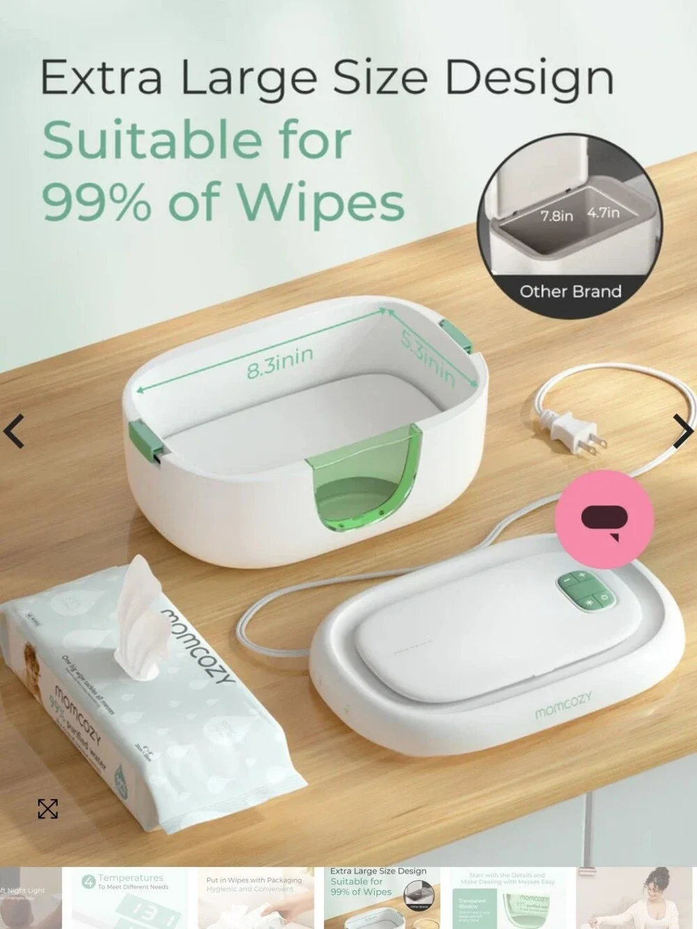 Momcozy Baby Wipe Warmer